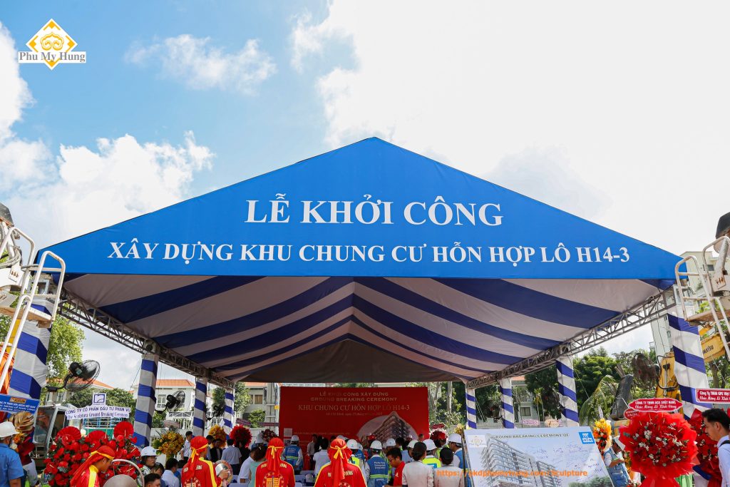 PHÚ MỸ HƯNG KHỞI CÔNG DỰ ÁN TẠI LÔ ĐẤT H14-3